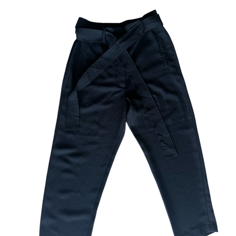 Matteson Women’s Black Belted Dress Pants